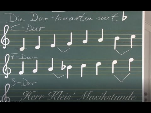 Musikstunde mit Herrn Kleis: Tonleiter Folge 9: B-Dur