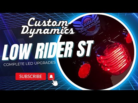 Custom Dynamics® LED Lighting Upgrades for Harley-Davidson® Softail Low Rider ST (FXLRST)