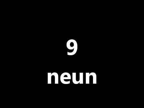 German lessons: the numbers from 0 to 20 - I numeri da 0 a 20