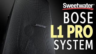 Video thumbnail for Bose L1 Pro System Demo by Sweetwater