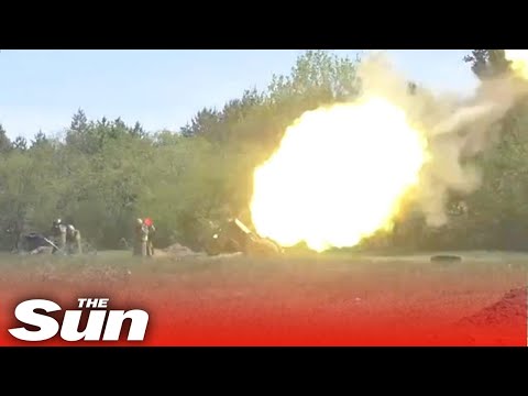 Pro-Russian soldiers battle Ukrainian forces and 'liberate new territories'