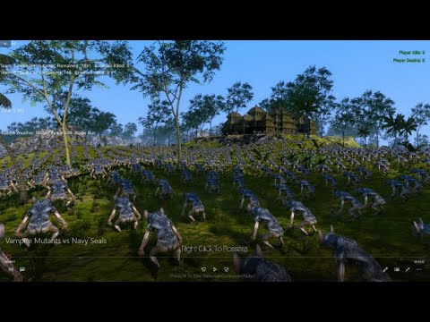 Vampire Mutants Hunt Navy Seals | Ultimate Epic Battle Simulator | Please like & Subscribe :-)