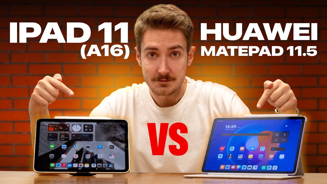 15.000 TL'YE HANGİSİ DAHA İYİ? Huawei MatePad 11.5 VS iPad A16 Karşılaştırması