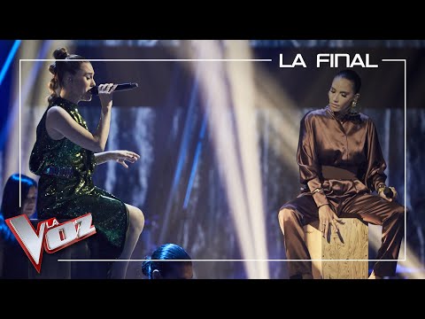 India Martínez y Johanna Polvillo cantan 'La gitana' | La Final | La Voz Antena 3 2020