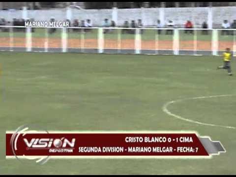 CRISTO BLANCO 0 - 1 CIMA SEGUNDA MARIANO MELGAR - Visión Deportiva 2013 Pueblo TV Canal 39