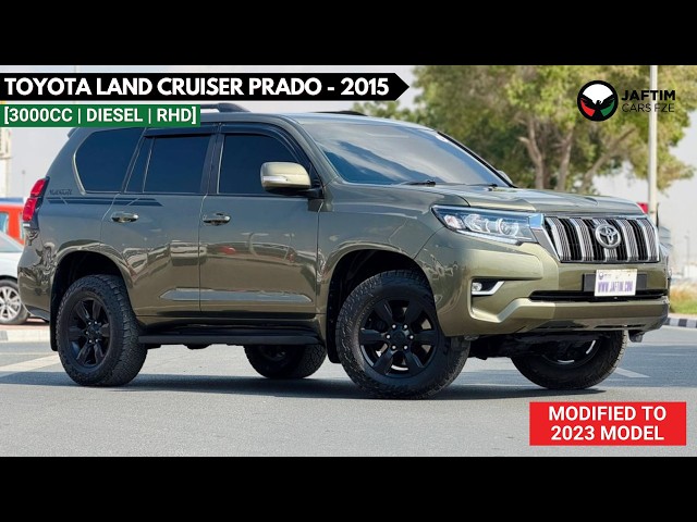 Toyota Prado TX-L 2015 | MODIFIED TO 2023 MODEL | RHD | 4WD | AUTOMATIC TRANSMISSION | 3.0 DIESEL ENGINE | PUSH START video
