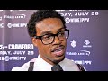 ERROL SPENCE JR WARNS CRAWFORD WILL BE PHYSICALLY & MENTALLY BROKEN AFTER THEY FIGHT!