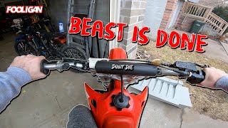 CR500r is Ready to RIP! | Night Riding on Sur-Rons