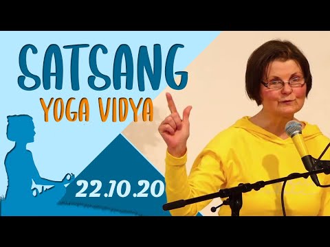 Satsang + Meditation + Mantrasingen + Arati mit Shaktipriya - Yoga Vidya live 20.00 Uhr - 22.10.2020
