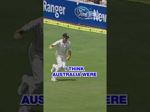 Is this the most overlooked moment of the 06-07 Ashes? 💭#shorts | Wide World of Sports