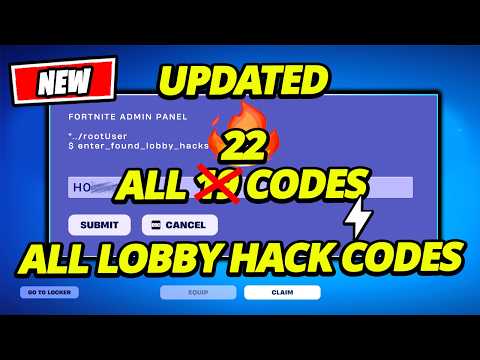 Every Rare Sprite Lobby Hack Code In Fortnite