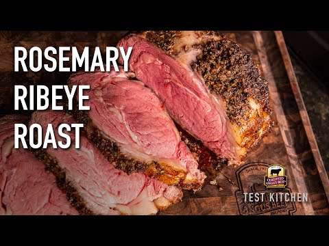 Boneless Prime Rib with Rosemary Seasoning Rub Recipe