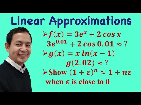Linear Approximation | Tangent Line Approximation | Linearization