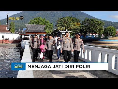 KAPOLDA MALUT TEGASKAN PENGUATAN JATI DIRI POLRI KUNJUNGI POLRES HALMAHERA TENGAH