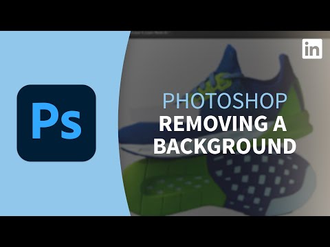 Photoshop Tutorial - Removing a background from a photo