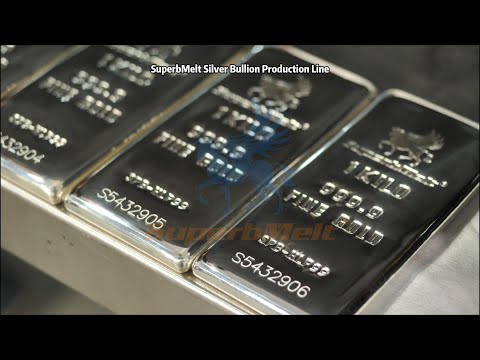 SuperbMelt Machines for Silver Bar Production Line