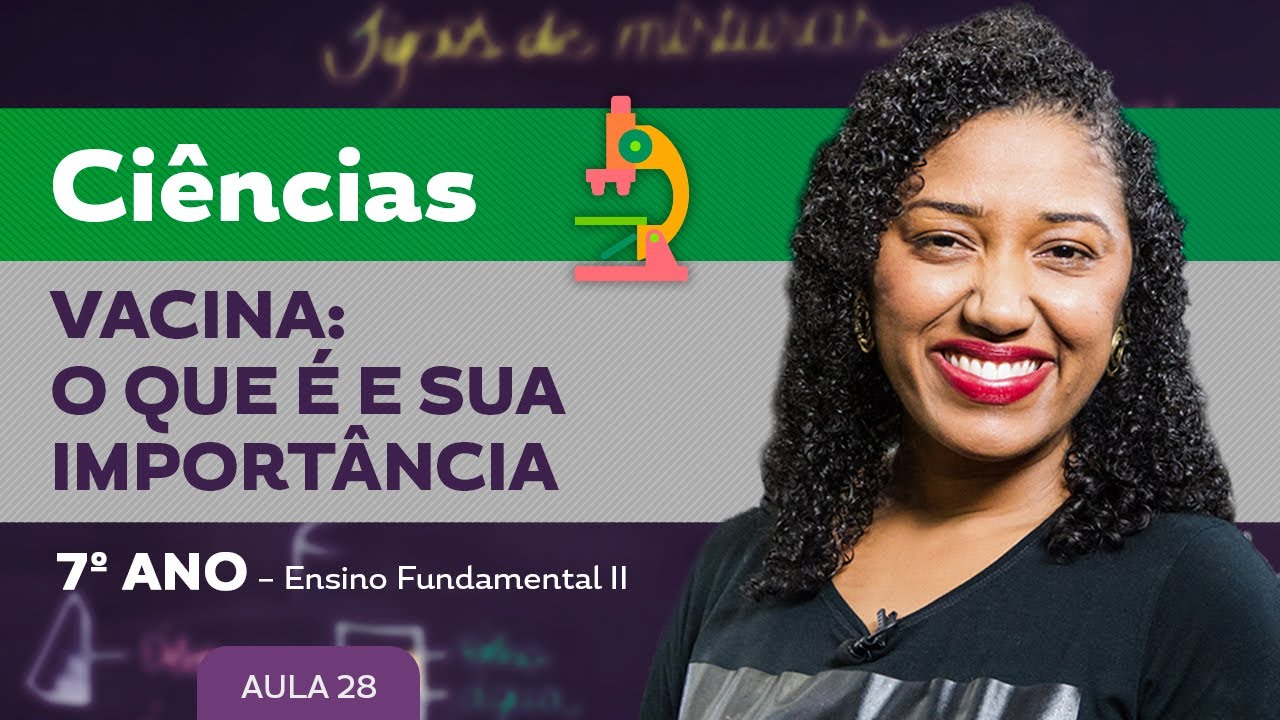 Vacina: o que é e sua importância – Ciências – 7º ano – Ensino Fundamental