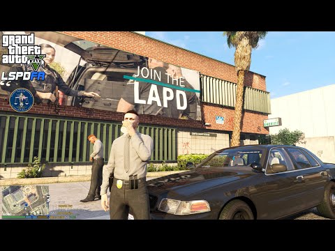 GTA V - LSPDFR 0.4.9🚔 - LSPD/LAPD - Gang Unit - Attempted Assault With A Knife - 4K