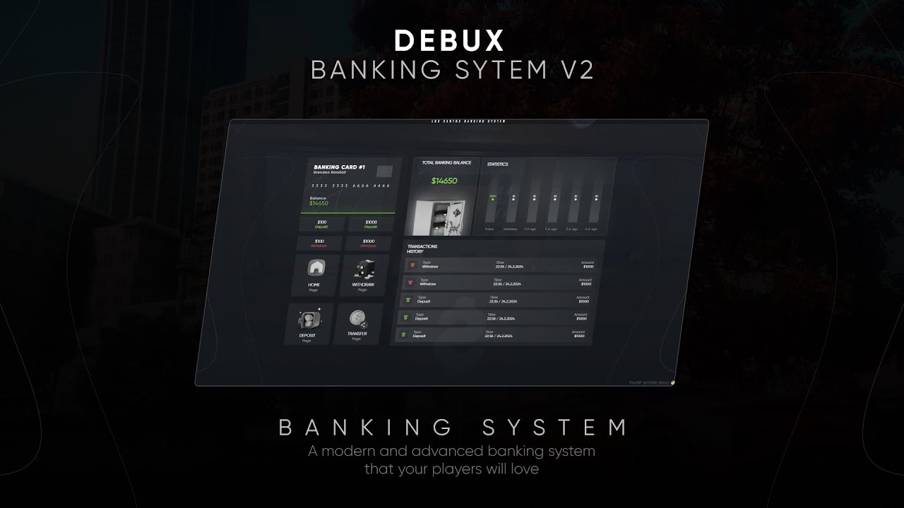 图片[2]-[免费]DebuX银行V2 - FiveM插件网-FiveM插件网