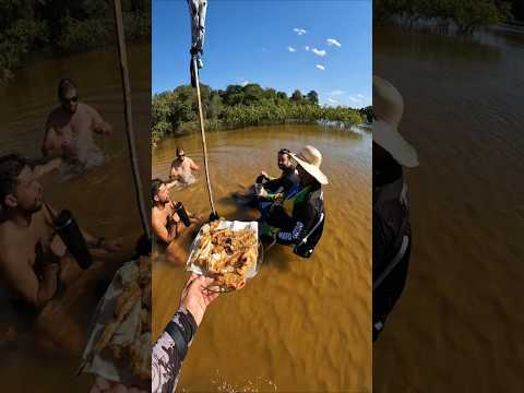 Prainha no Rio Cristalino em Cocalinho-MT 🎣🐟
