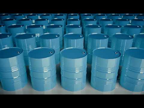 Industry Oil Barrels Loop high definition stock videos