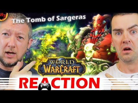 Legion - Patch 7.2 & The Tomb of Sargeras Finale Trailer REACTION (WoW)