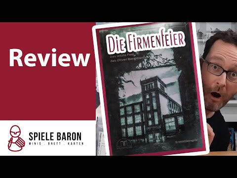 Für Krimi-Fans: "Die Firmenfeier" | Toll produziert, realistisch und spannend - Detektiv-Rätselspaß!