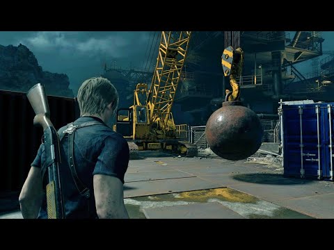 Resident Evil 4 Remake Wrecking Ball Segment Skip (Chapter 14)