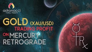 LEARN HOW TO make profits in Gold trading in Mercury Retrograde Cycle using Astronacci