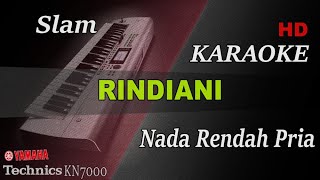Download lagu SLAM - RINDIANI ( NADA RENDAH PRIA ) II KARAOKE mp3