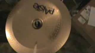 Video thumbnail for 18" Paiste Alpha Rock China by srgebel