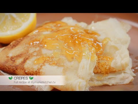Crepes with Honey & Lemon
