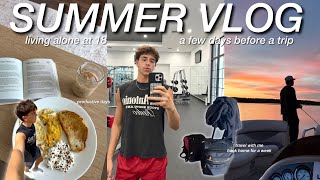 PRODUCTIVE VLOG: Early Mornings, Workouts, Healthy Meals, Pack & Travel With Me
