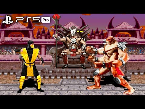 Mortal Kombat Legacy Kollection Gameplay (MK1, MK2, MK3, MK4)