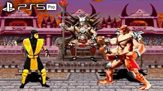 Mortal Kombat Legacy Kollection Gameplay (MK1, MK2, MK3, MK4)