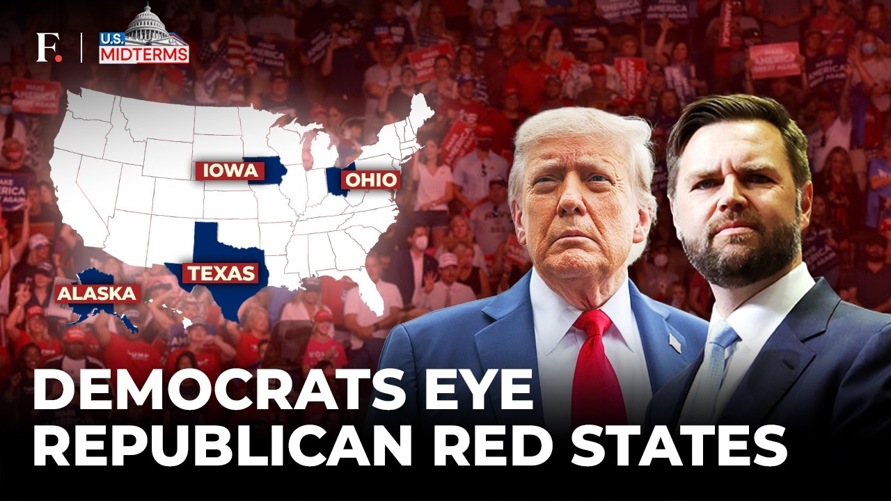 US Midterms: Trump, Vance Hit Campaign Trail as Democrats Target Republican States