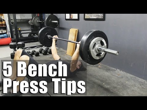 5 Tips to Increase Your Bench Press Strength GaiNZ Video