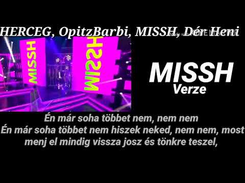 HERCEG x OPITZ BARBI X MISSH x DÉR HENI Rembrandt (dalszöveg' unofficial músic)