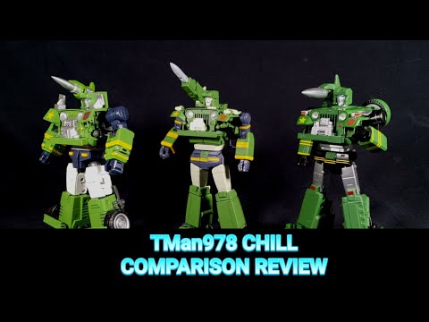 Transformers MP Hound, FT Willis & MT Gundog CHILL COMPARISON REVIEW