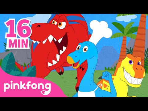 La Chanson des Dinosaures | +Compilation | Pinkfong, Bébé Requin ! Chansons pour Enfants