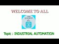 What Is Industrial Automation In Tamil