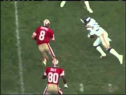 Steve Young's famous 49-yard game-winning touchdown vs. Vikings | October 30, 1988