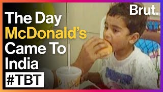 The Day McDonald's Came to India #TBT