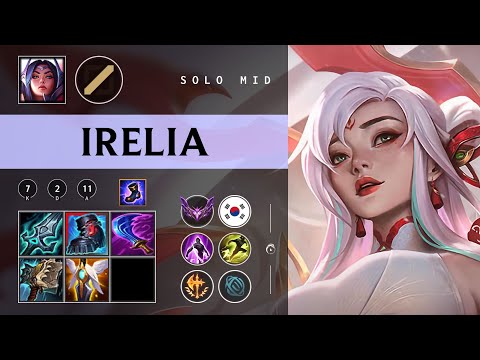 Irelia Mid vs Twisted Fate - KR Master Patch 26.01