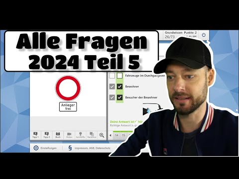 🚀Führerschein Alle Fragen lernen Teil 5