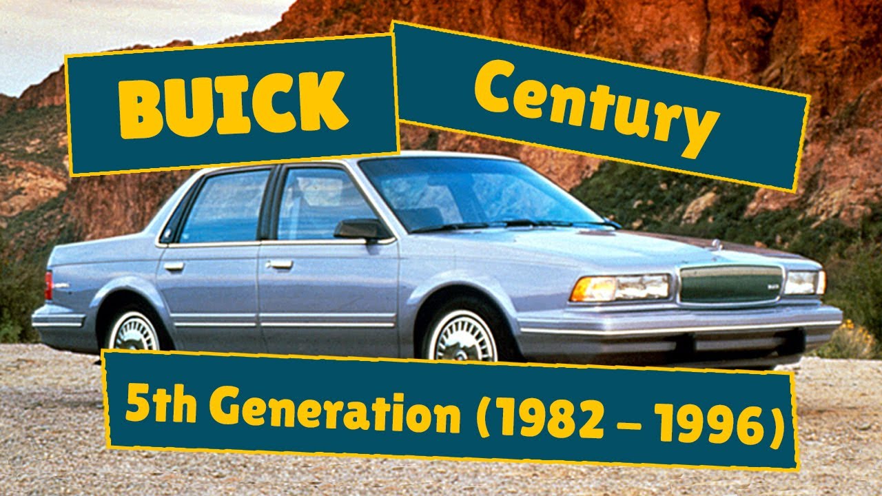 Buick Century 5th Generation (1982 -1996) [Classic Buick ...