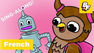 Beginner French What Is Your Name? Sing-Along Song | BASHO & FRIENDS | Comment Tu T'appelles?