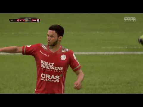 FIFA 19 - KORTRIJK VS ZULTE WAREGEM GAMEPLAY - BELGIUM PRO LEAGUE