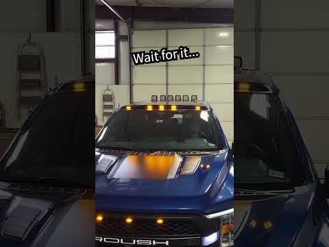 Installing Go Rhino Sport Bar and AVS Aerocab on a F-150 Roush.