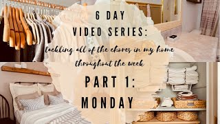 HOW I TACKLE CHORES IN MY HOME|Part 1: monday